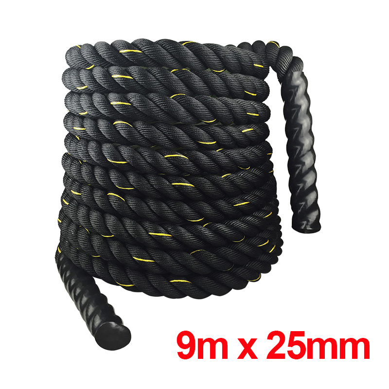 9M/12M/15M フィットネスバトルロープ クロスフィッ - Crossfit No Equipment のレビューと価格