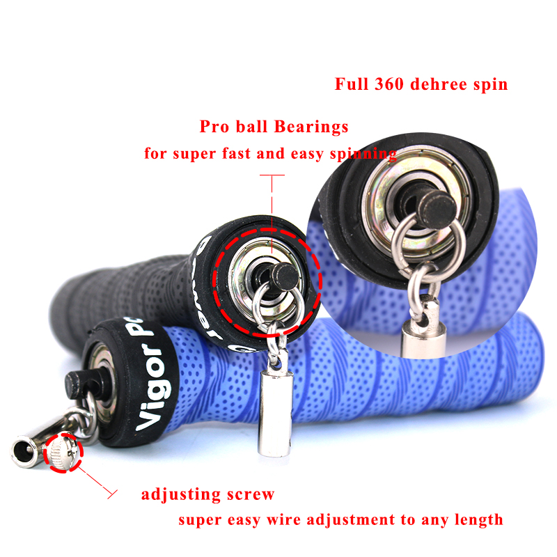Igor-縄跳び,スポーツ用の調節可能なケーブル,滑り止め, - Crossfit Fitness Gear のレビューと価格