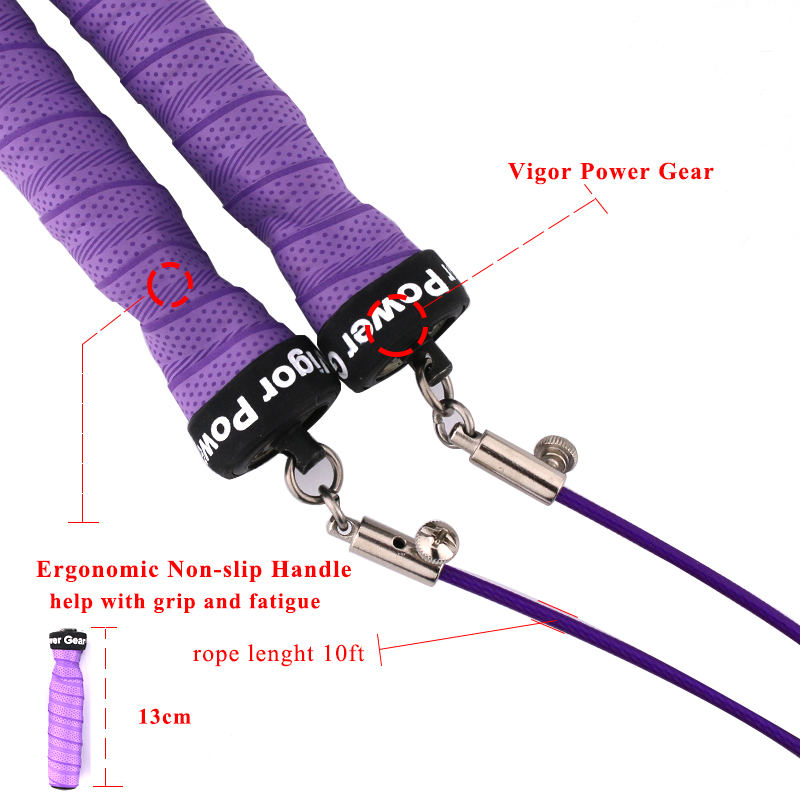 Igor-縄跳び,スポーツ用の調節可能なケーブル,滑り止め, - Crossfit Fitness Gear のレビューと価格